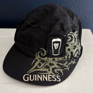 Guinness Black and Gold Cap with Emblem